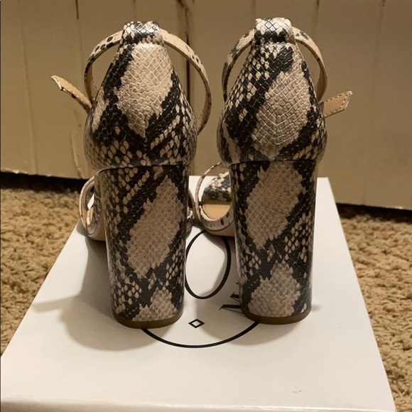 Steve Madden Carson Snake Heels - Picture 3 of 4